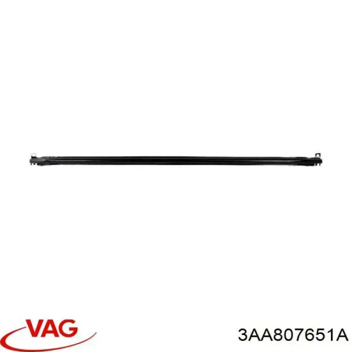 Wzmocnienie zderzaka przedniego VAG 3AA807651A cena, od 34,68 USD