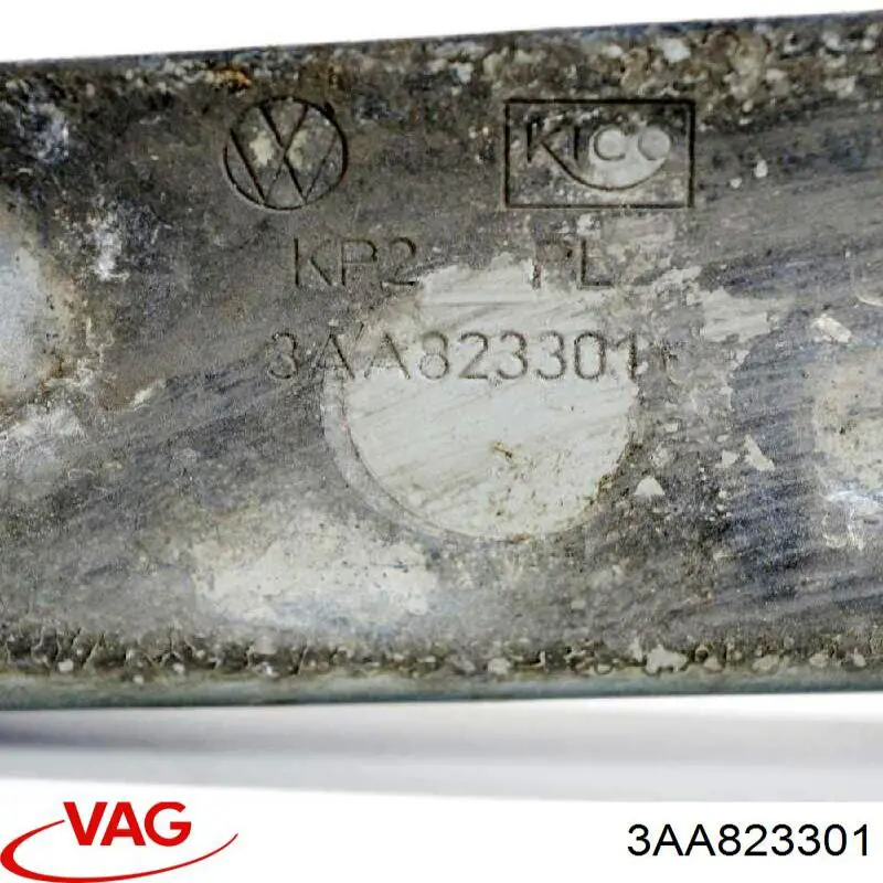 Do koszyka 3AA823301 VAG Zawias maski lewy