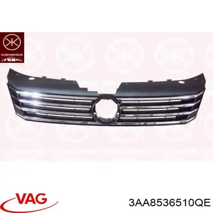 Atrapa chłodnicy VAG 3AA8536510QE cena, od 104,56 USD