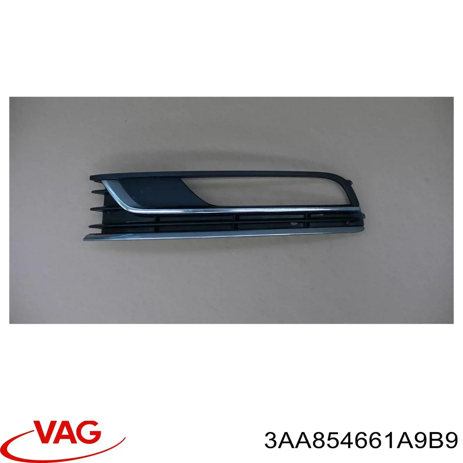 Kratka zderzaka przedniego lewa VAG 3AA854661A9B9 cena, od 33,13 USD
