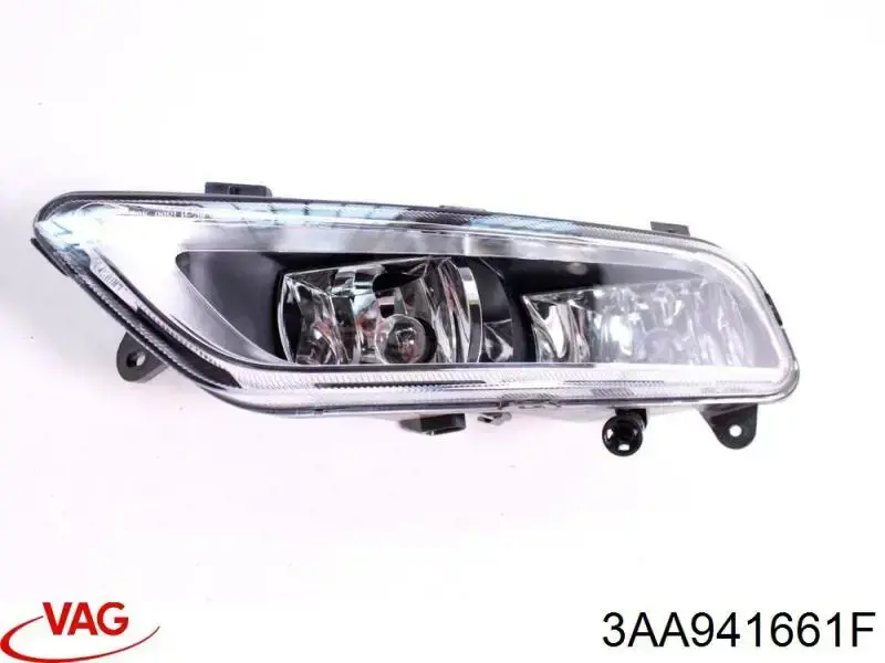 Do koszyka 3AA941661F VAG Lampa przeciwmgielna lewa