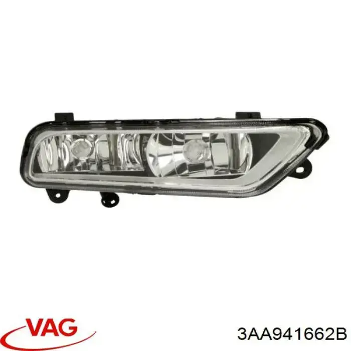 Do koszyka 3AA941662B VAG Lampa przeciwmgielna prawa