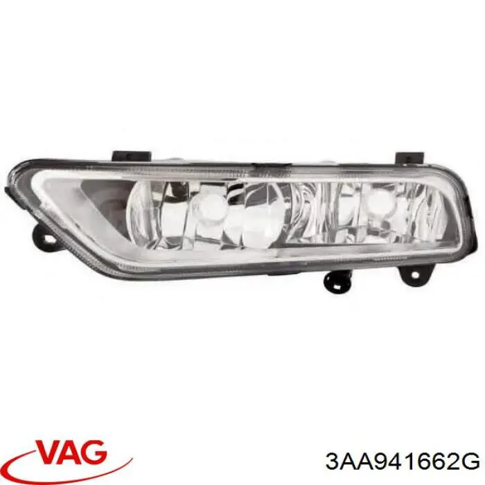 3AA941662G VAG Lampa przeciwmgielna prawa