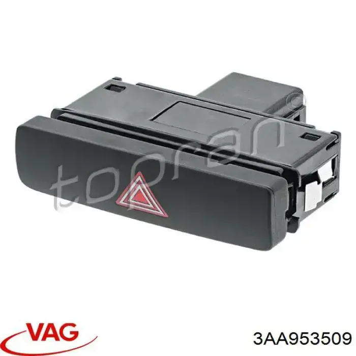 Przycisk włączania światła awaryjnego 3AA953509 VAG