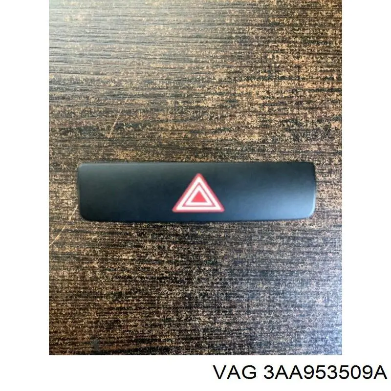Do koszyka 3AA953509A1QB VAG Przycisk włączania światła awaryjnego