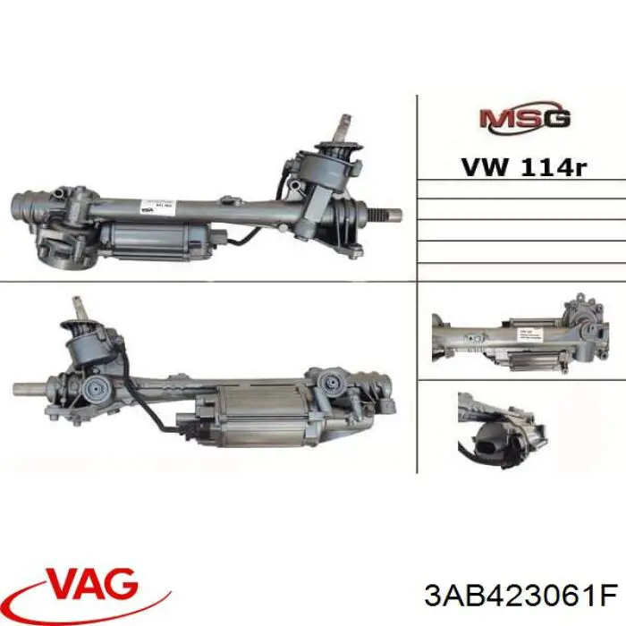 Listwa kierownicza (maglownica) VAG 3AB423061F cena, od 604,65 USD
