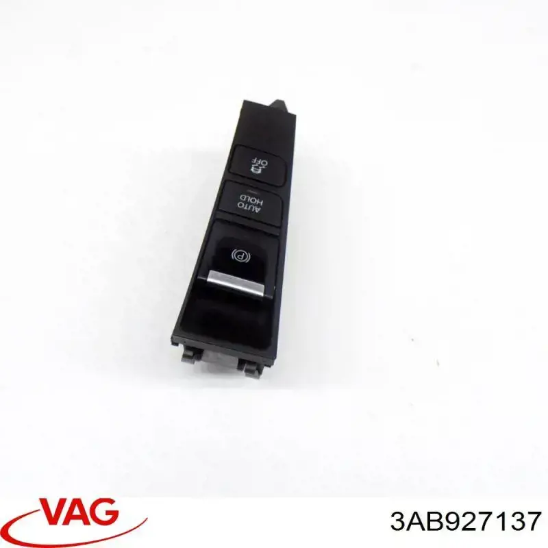 Do koszyka 3AB927137 VAG Przycisk elektromechanicznego hamulca postojowego (ręcznego)