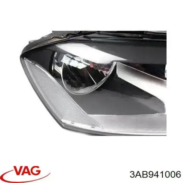3AB941006 VAG Reflektor prawy