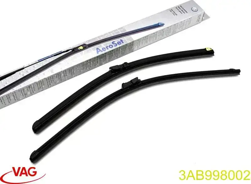 Pióro wycieraczki szyby przedniej, zestaw (2 szt.) VAG 3AB998002 cena, od 29,65 USD