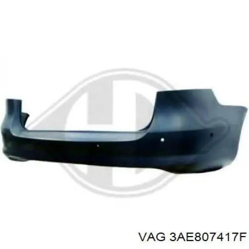 Zderzak tylny VAG 3AE807417F cena, od 475,84 USD