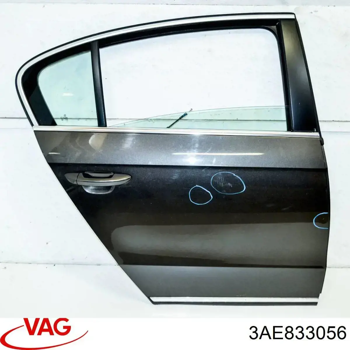 Drzwi tylne prawe Volkswagen Passat B7 sedana (362) (2010 - 2016) cena, od 581,58 USD