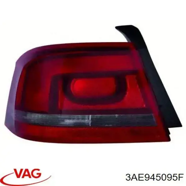 Lampa zespolona tylna lewa zewnętrzna VAG 3AE945095F cena, od 125,81 USD