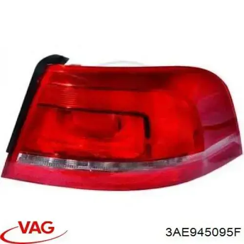 3AE945095F VAG Lampa zespolona tylna lewa zewnętrzna