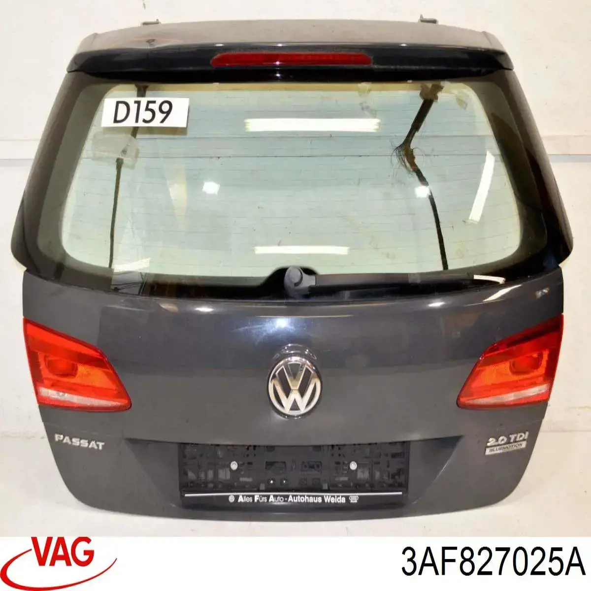 Drzwi tylne (bagażnika 3/5) do Volkswagen Passat B7 365