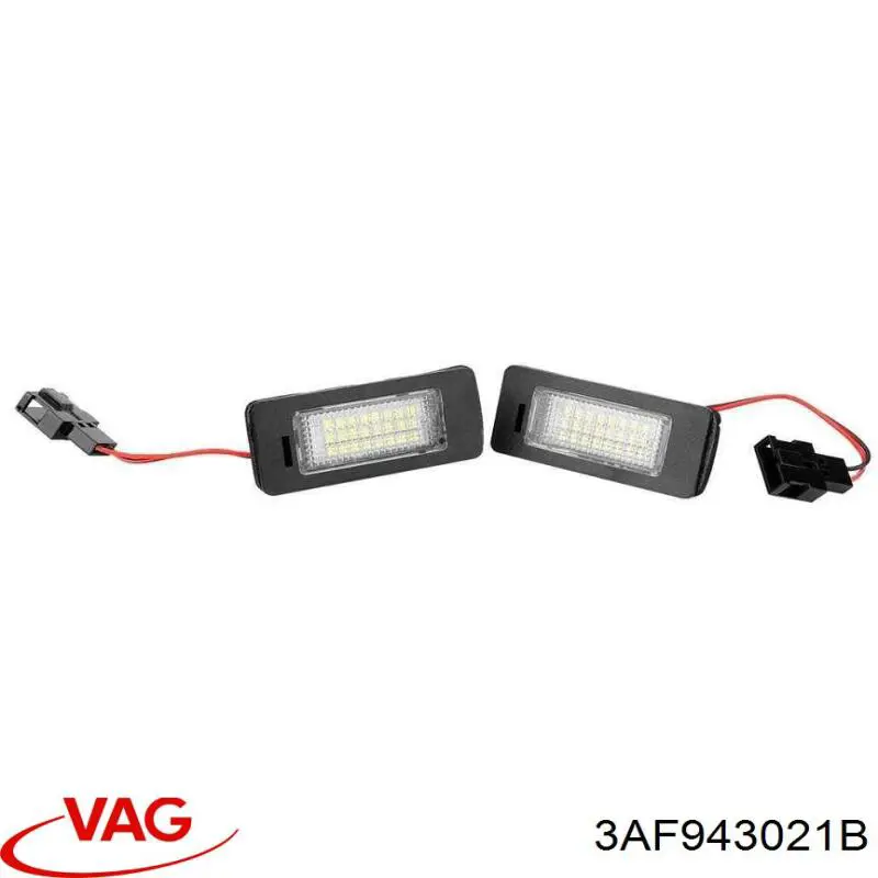 Lampa oświetlenia tylnej tablicy rejestracyjnej VAG 3AF943021B cena, od 25,96 USD