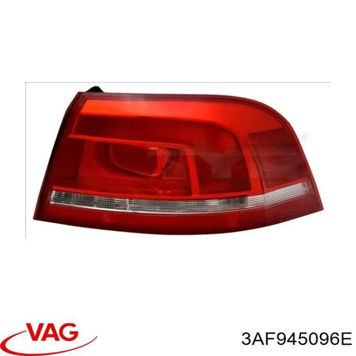 Lampa zespolona tylna prawa zewnętrzna VAG 3AF945096E cena, od 119,18 USD