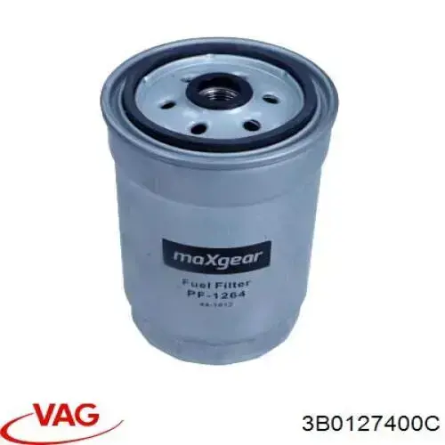 Obudowa filtra paliwa VAG 3B0127400C cena, od 13,36 USD