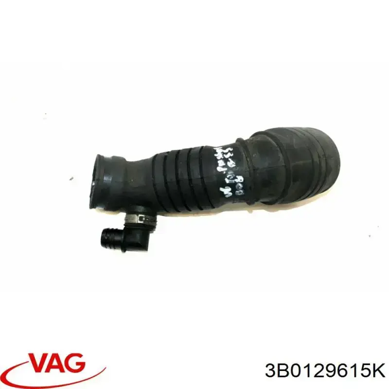 Do koszyka 3B0129615K VAG Króciec powietrza, przepływomierz
