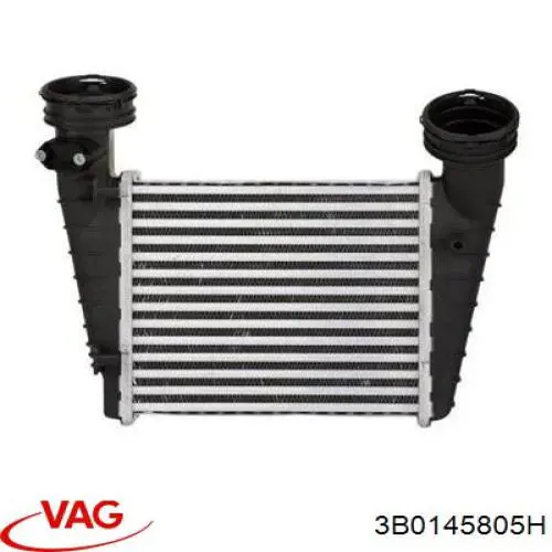 Chłodnica intercoolera VAG 3B0145805H cena, od 89,00 USD