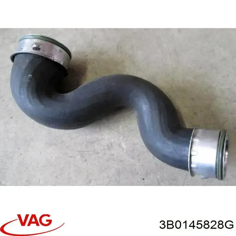 Do koszyka 3B0145828G VAG Przewód (króciec) intercoolera