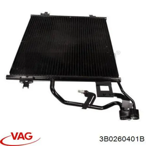 Chłodnica klimatyzacji VAG 3B0260401B cena, od 78,32 USD