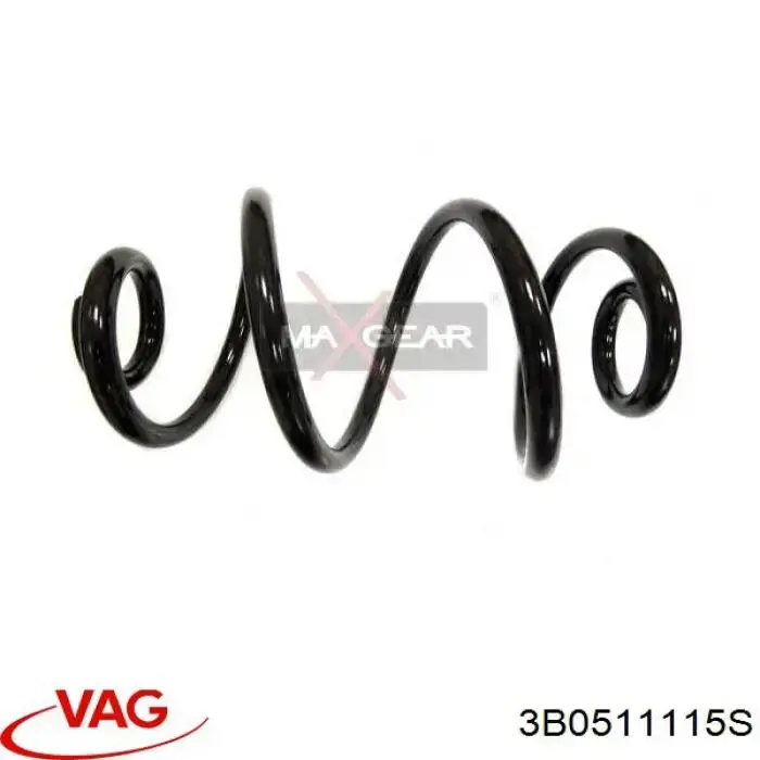 Sprężyna tylna VAG 3B0511115S cena, od 30,01 USD