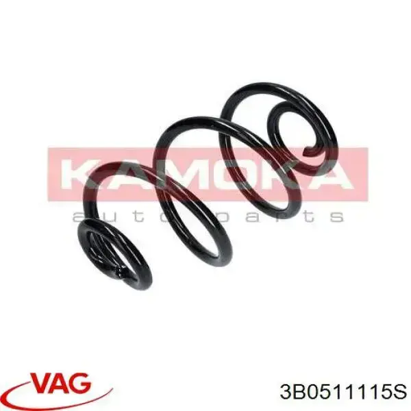 Do koszyka 3B0511115S VAG Sprężyna tylna