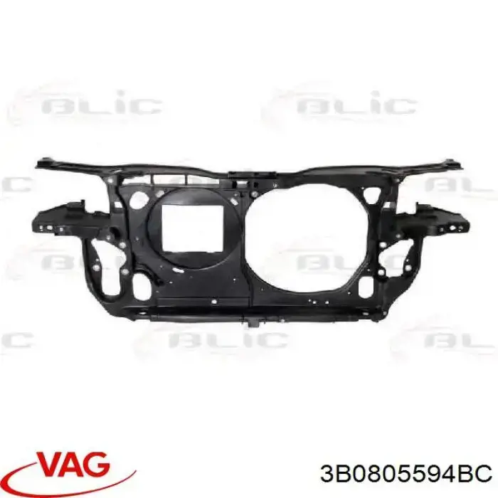 Osłona chłodnicy kompletna (panel mocowania reflektorów) VAG 3B0805594BC cena, od 100,12 USD