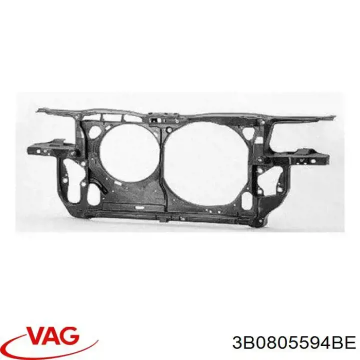 Osłona chłodnicy kompletna (panel mocowania reflektorów) KH9539207 Starline