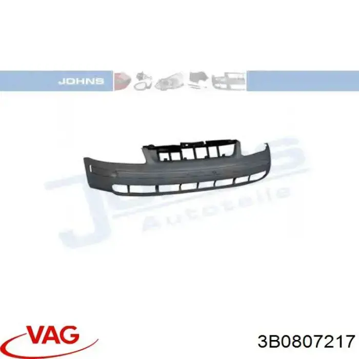 Zderzak przedni VAG 3B0807217 cena, od 109,37 USD