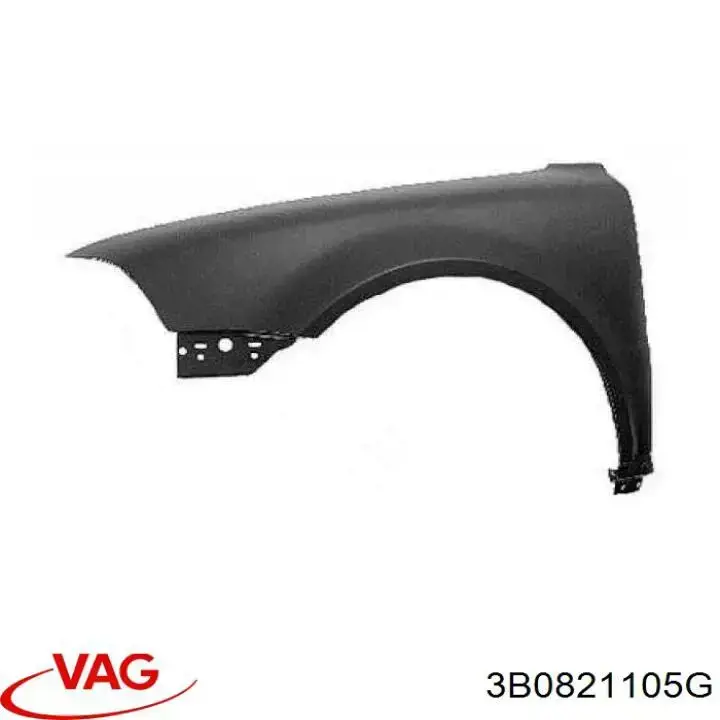 Błotnik przedni lewy VAG 3B0821105G cena, od 69,11 USD