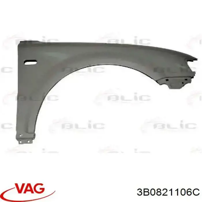 Błotnik przedni prawy VAG 3B0821106C cena, od 74,33 USD