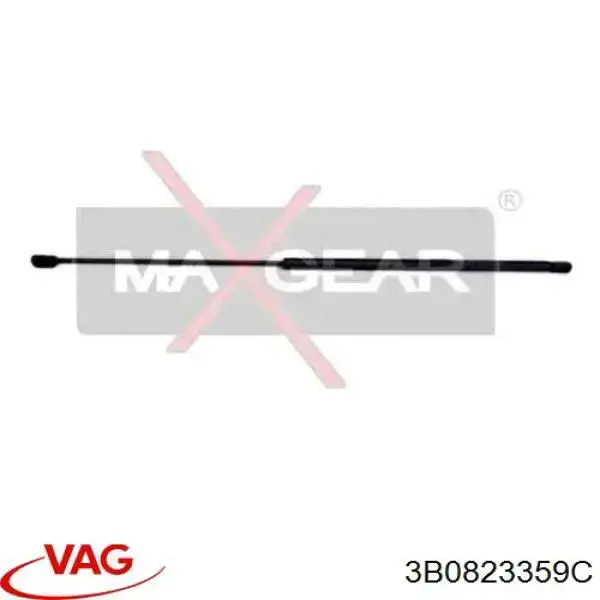 Do koszyka 3B0823359C VAG Amortyzator maski
