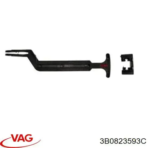 Do koszyka 3B0823593C VAG Lufcik drzwi tylnych prawych