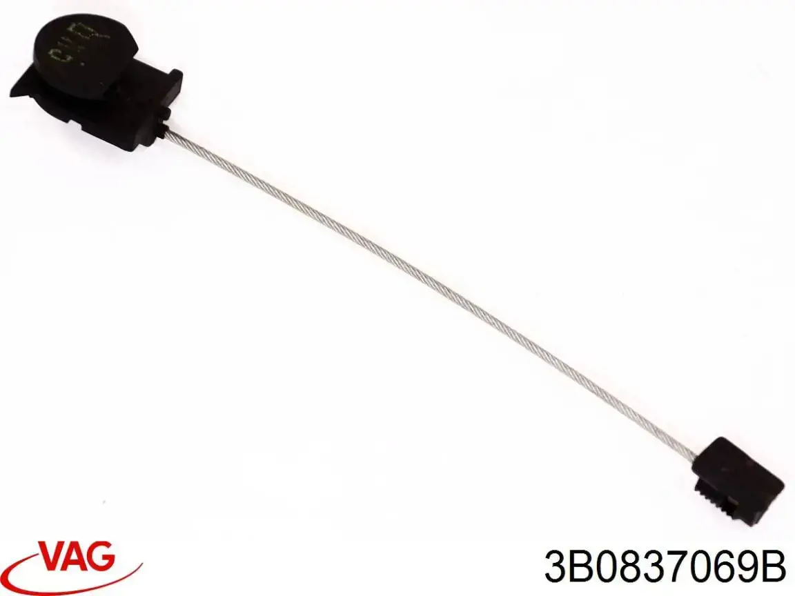 Linka (cięgno) otwierania zamka drzwi przednich lewych VAG 3B0837069B cena, od 30,70 USD