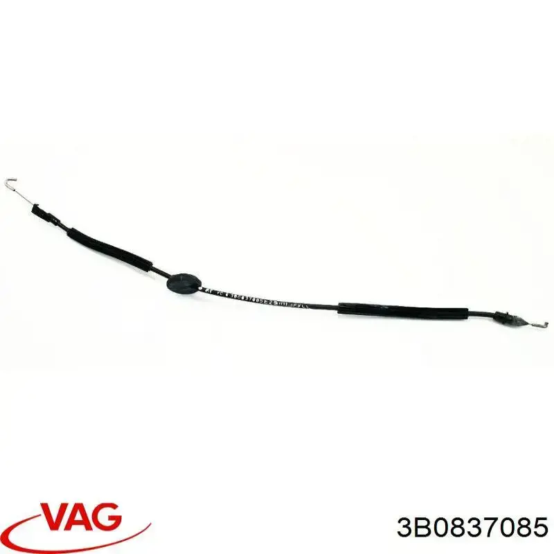 Linka (cięgno) otwierania zamka drzwi przednich lewych VAG 3B0837085 cena, od 6,34 USD