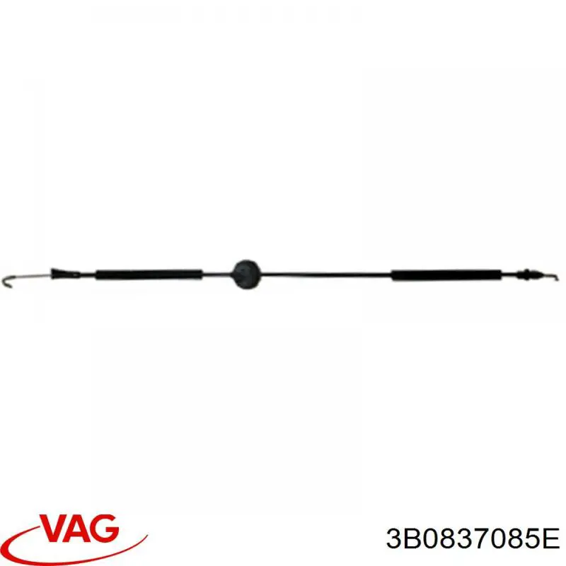 Linka (cięgno) otwierania zamka drzwi przednich lewych VAG 3B0837085E cena, od 6,34 USD