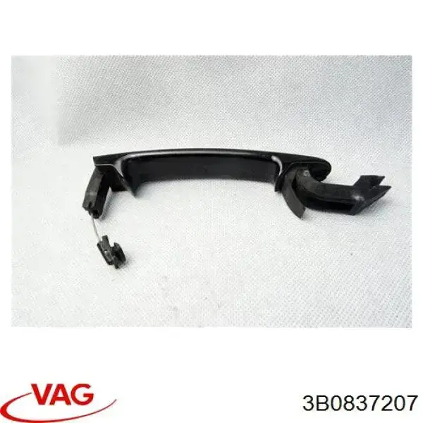Klamka drzwi przednich zewnętrzna VAG 3B0837207 cena, od 14,75 USD
