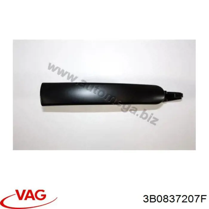 Klamka drzwi przednich zewnętrzna VAG 3B0837207F cena, od 18,22 USD