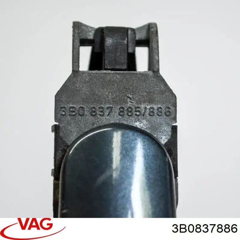 Pałąk zewnętrznej klamki drzwi przednich prawej VAG 3B0837886 cena, od 38,05 USD