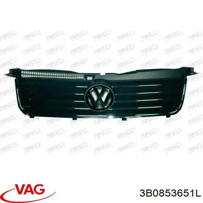 Atrapa chłodnicy VAG 3B0853651L cena, od 85,13 USD