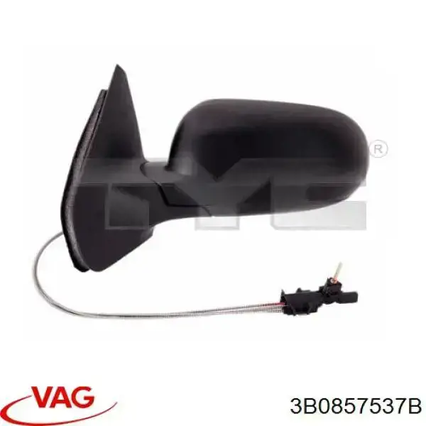 Do koszyka 3B0857537B VAG Nakładka (pokrywa) lusterka wstecznego lewa