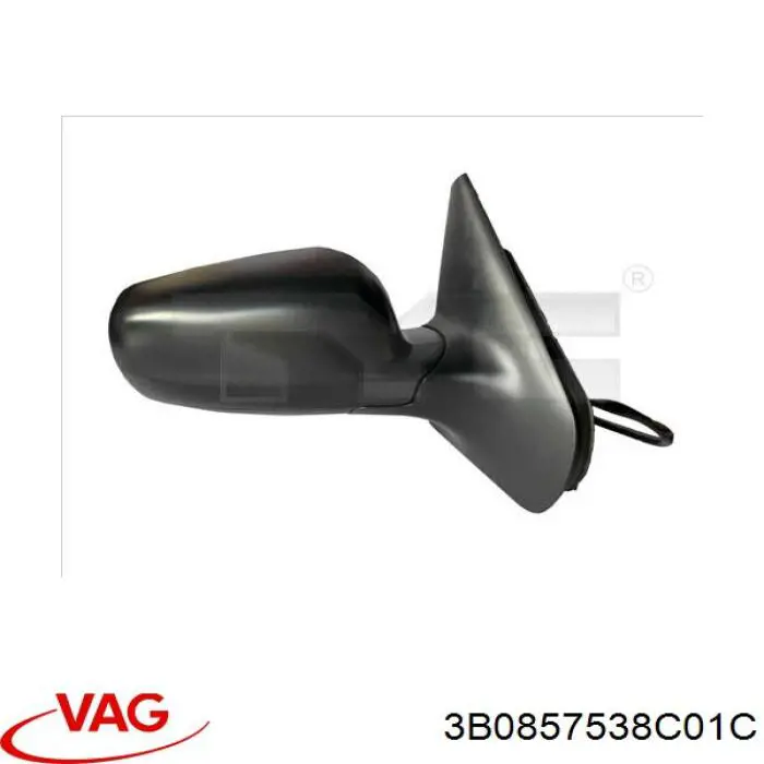 Lusterko wsteczne prawe VAG 3B0857538C01C cena, od 44,27 USD