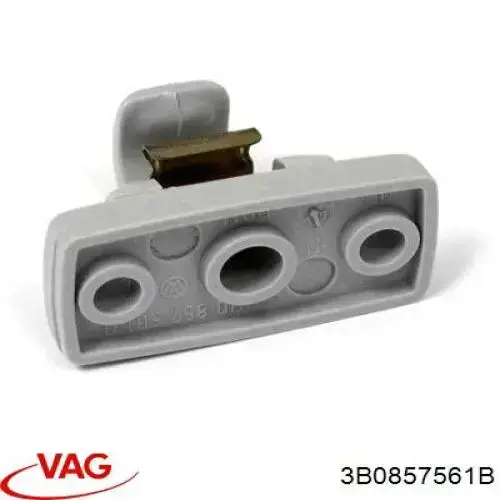 Zacisk / spinka / mocowanie osłony przeciwsłonecznej VAG 3B0857561B cena, od 14,09 USD