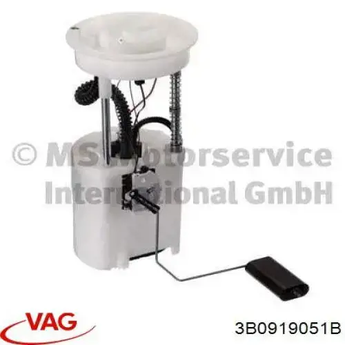 Moduł pompy paliwowej z czujnikiem poziomu paliwa 3B0919051B VAG