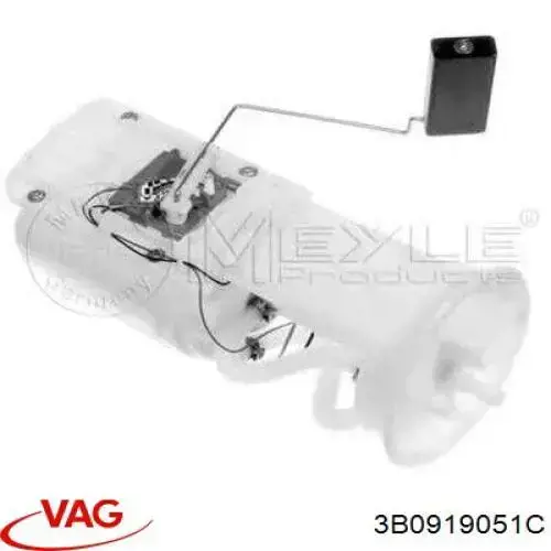 Do koszyka 3B0919051C VAG Moduł pompy paliwowej z czujnikiem poziomu paliwa