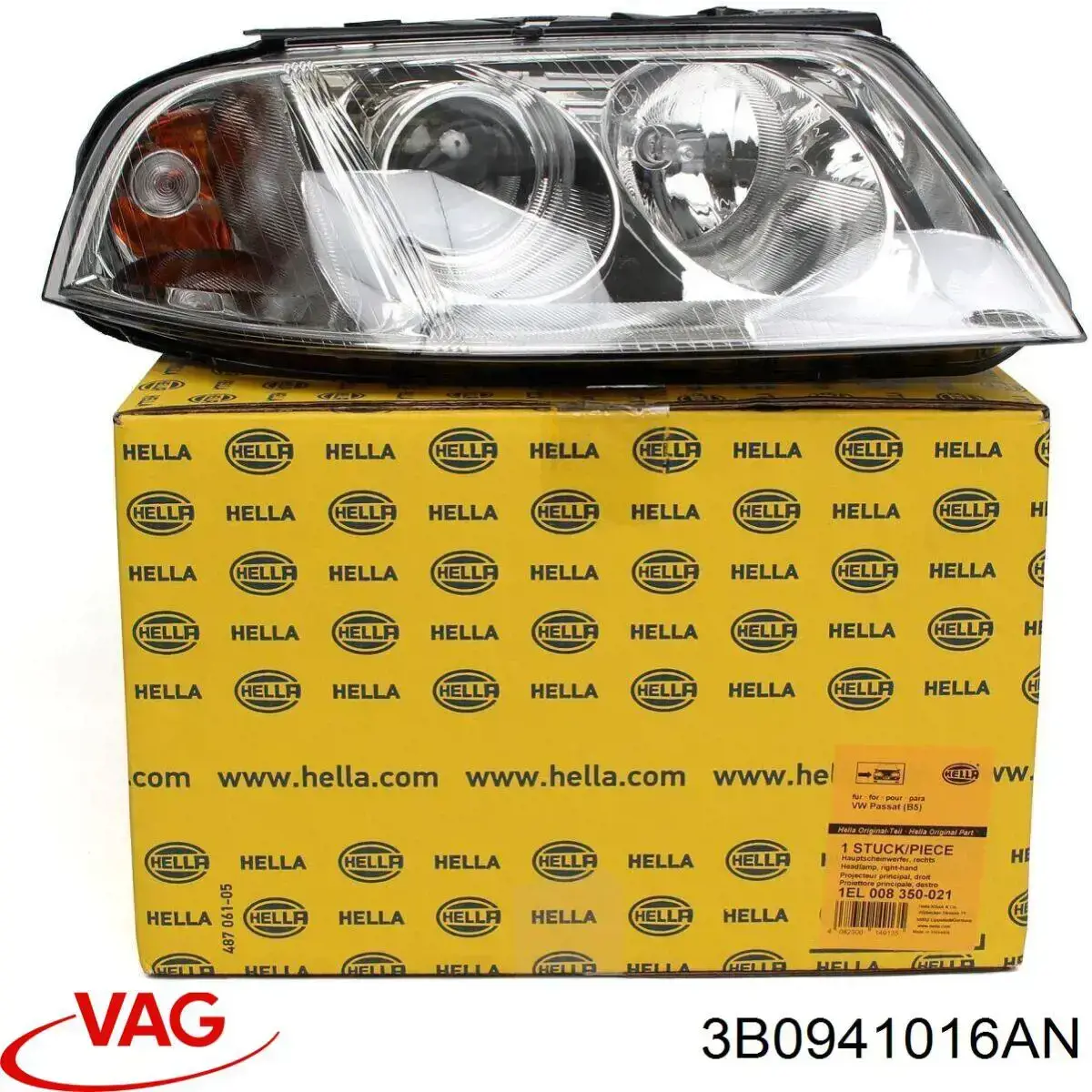Do koszyka 3B0941016AN VAG Reflektor prawy