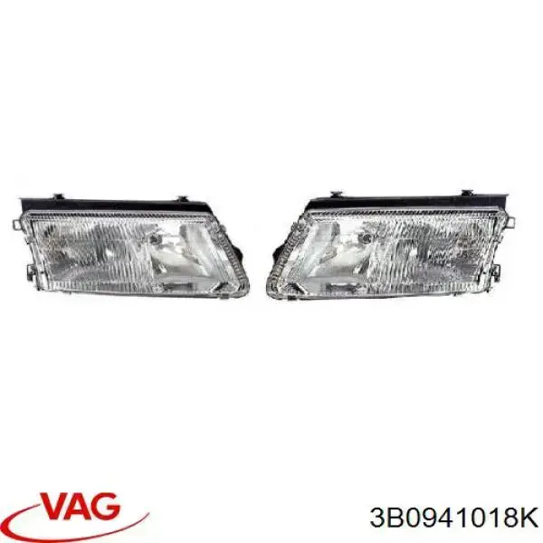 Reflektor prawy VAG 3B0941018K cena, od 54,48 USD