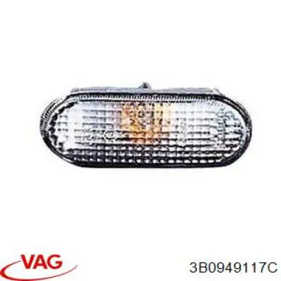 Do koszyka 3B0949117C VAG Powtarzacz kierunkowskazu na błotniku