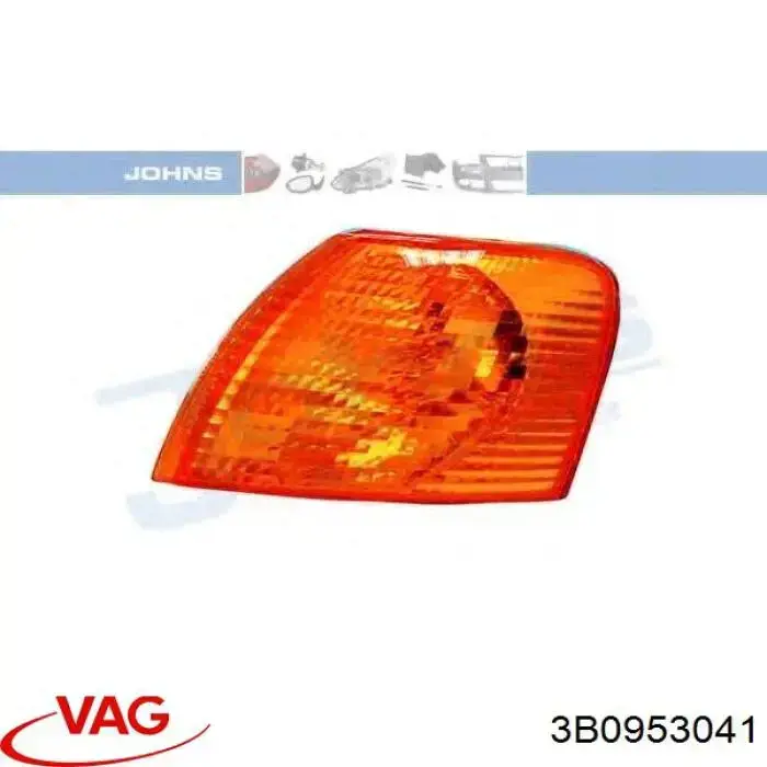 Kierunkowskaz lewy VAG 3B0953041 cena, od 28,94 USD